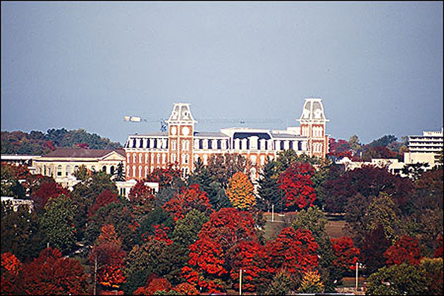 Old Main, University of Arkansas campus