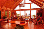Lobby of the River Wind Lodge and Conference Center at Ponca