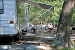 Camping at Lake Charles State Park