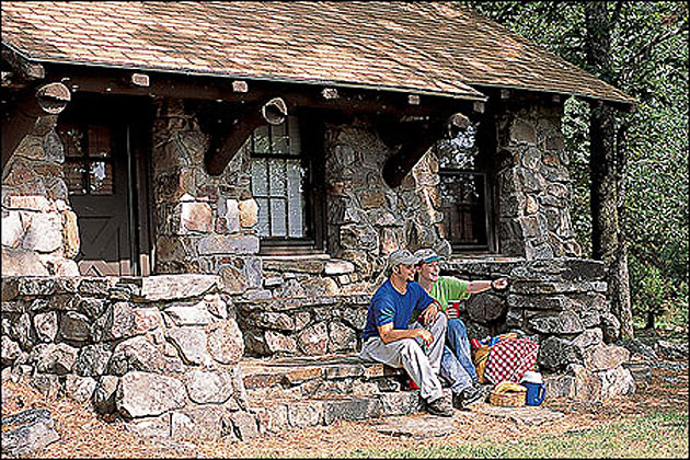 Mount Nebo State Park cabin