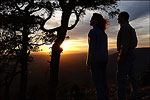 Mount Nebo State Park sunset