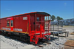 Caboose on display in Paragould