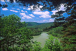 Shores Lake in the Ozark National Forest