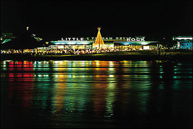 Holiday Lights, Little Rock River Market