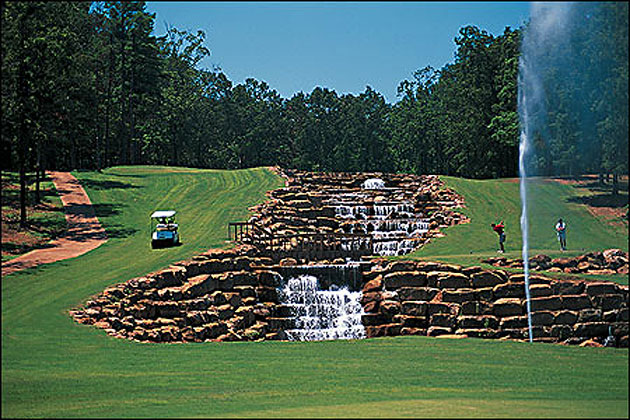 Golfing in the Ozarks