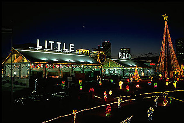 Holiday Lights, Little Rock River Market